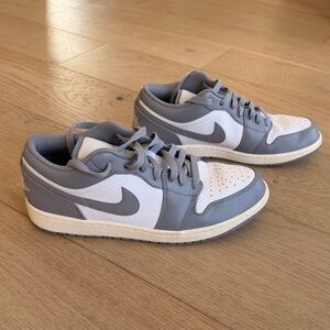 Men’s Air Jordan 1 Low Vintage Stealth Grey Size 11.5